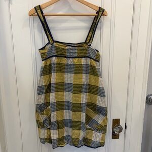 Vintage BillaBong Pocket Plaid Dress